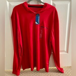 NWT Nautica Hooded Long Sleeve Swim Shirt